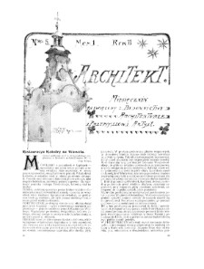 Architekt R. 2 z. 5 (1901)