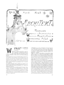 Architekt R. 2 z. 9 (1901)