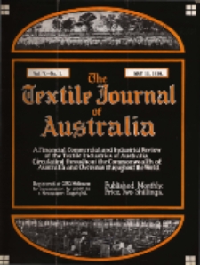 The Textile Journal of Australia vol. 5 no. 3 (1930)