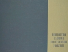 50 lat Biblioteki Głównej Politechniki Łódzkiej : 1945-1995 [PDF]