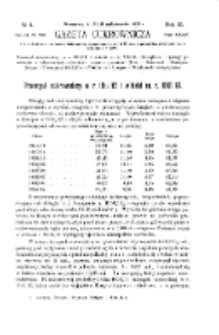 Gazeta cukrownicza R. 19, t. 37 nr 4 (1912)
