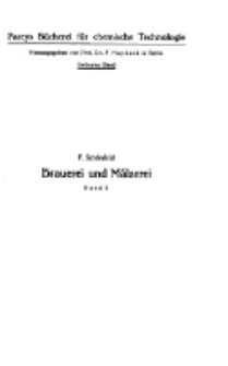 Handbuch der Brauerei und Mälzerei. Bd. 2, Das Mälzen [PDF]