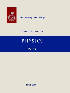 Scientific Bulletin. Physics vol. 38 (2017)