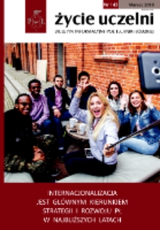 Życie Uczelni : biuletyn informacyjny Politechniki Łódzkiej nr 143 (2018) [PDF]