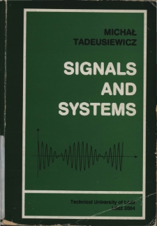 Signals and systems