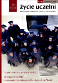 Życie Uczelni : biuletyn informacyjny Politechniki Łódzkiej nr 145 (2018) [PDF]