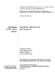 Przebicie żelbetowych płyt krępych z. 19 (2013)