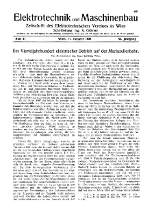 Elektrotechnik und Maschinenbau Jg. 54 H. 41 (1936)