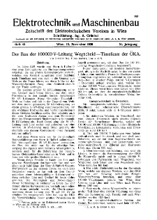 Elektrotechnik und Maschinenbau Jg. 54 H. 46 (1936)