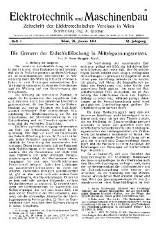 Elektrotechnik und Maschinenbau Jg. 52 H. 4 (1934)