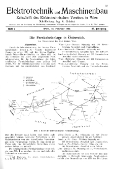 Elektrotechnik und Maschinenbau Jg. 52 H. 7 (1934)