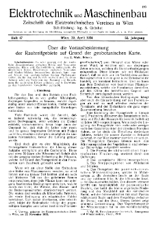Elektrotechnik und Maschinenbau Jg. 52 H. 17 (1934)