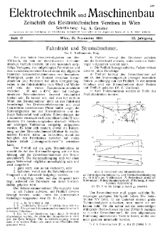 Elektrotechnik und Maschinenbau Jg. 52 H. 47 (1934)