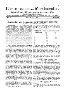 Elektrotechnik und Maschinenbau Jg. 53 H. 17 (1935)