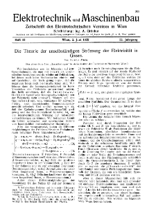 Elektrotechnik und Maschinenbau Jg. 53 H. 22 (1935)