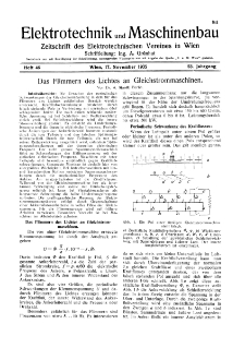 Elektrotechnik und Maschinenbau Jg. 53 H. 46 (1935)