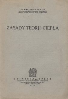 Zasady teorji ciepła