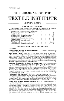 Abstracts - January (1936)