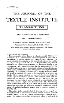 Transactions - January 1941