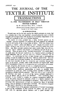 Transactions - August 1941