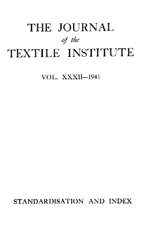 Standarisation vol. XXXII 1941