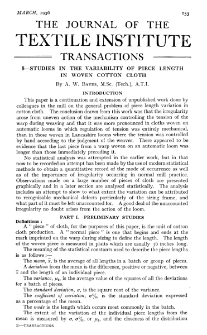 Transactions - March 1936