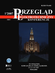 Przegląd Elektrotechniczny. Konferencje R. 5 nr 1 (2007)