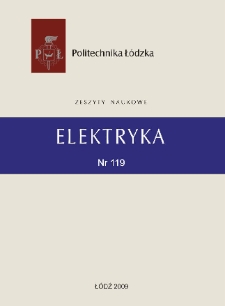 Zeszyty Naukowe. Elektryka nr 119 (2009)