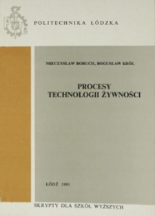 Procesy technologii żywności