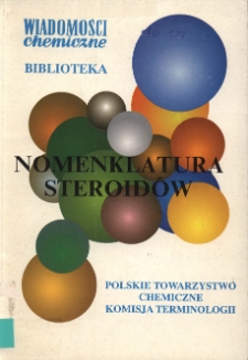 Nomenklatura steroidów : zalecenia 1989