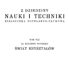 Świat kryształ&oacute;w