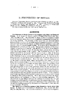 Section II - Abstracts of Papers Relating to the Non-ferrous Metals and Industries Connected Therewith pp. 458-531