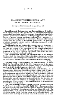 Section II - Abstract of Papers Relating to the Non-ferrous Metals and Industries Connected Therewith pp. 703-769